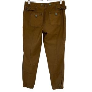 Anthropologie Hei Hei Quilted Cargo Jogger Pant 28 Bronze/Brown